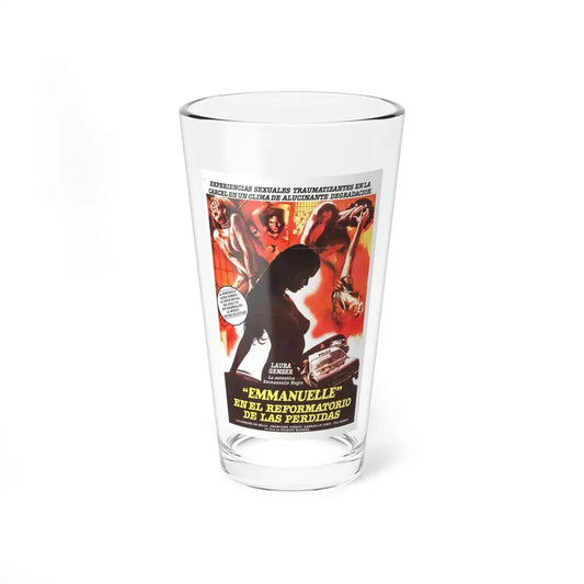 VIOLENCE IN A WOMEN'S PRISON (ITALIAN) 2 1982 Movie Poster - Pint Glass 16oz 16oz - Go Mug Yourself