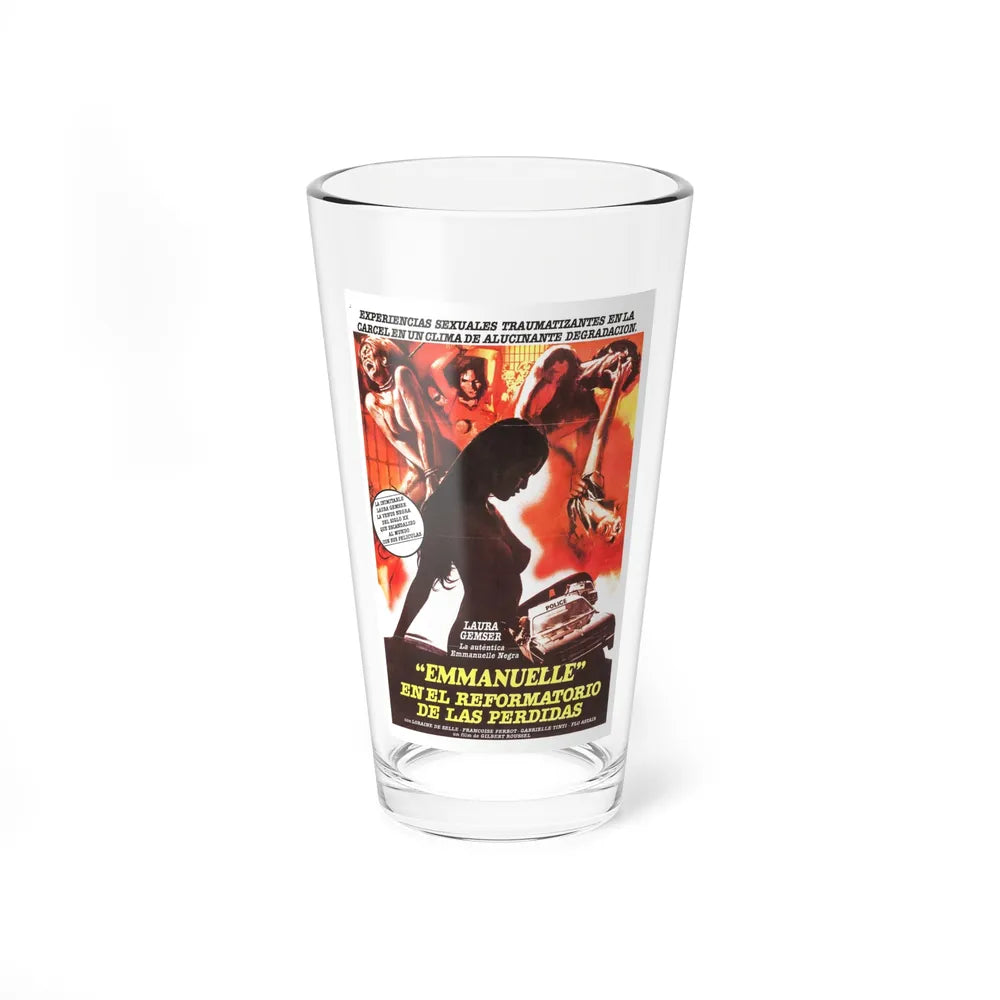 VIOLENCE IN A WOMEN'S PRISON (ITALIAN) 2 1982 Movie Poster - Pint Glass 16oz-16oz-Go Mug Yourself