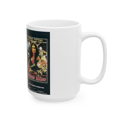 VIOLENT KILLER (VHS COVER) - White Coffee Mug-Go Mug Yourself