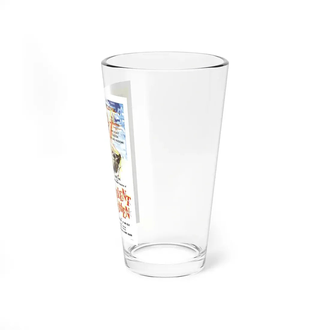 VIOLENT WOMEN 1959 Movie Poster - Pint Glass 16oz - Go Mug Yourself