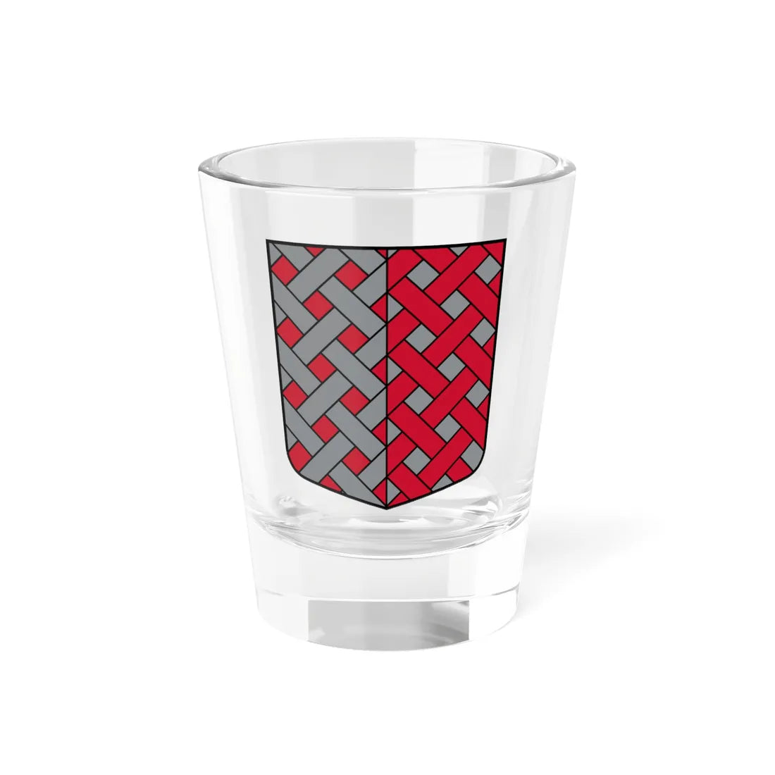 Virbu pagasta ģerbonis (Latvia) (Coat of Arms) Shot Glass 1.5oz 1.5oz - Go Mug Yourself