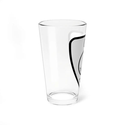 Virginia 00 1918 template (Virginia) (Road Sign) Pint Glss 16oz - Go Mug Yourself