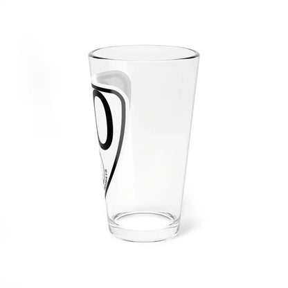 Virginia 00 1924 template (Virginia) (Road Sign) Pint Glass 16oz - Go Mug Yourself