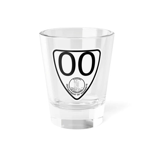 Virginia 00 1924 template (Virginia) (Road Sign) Shot Glass 1.5oz 1.5oz - Go Mug Yourself
