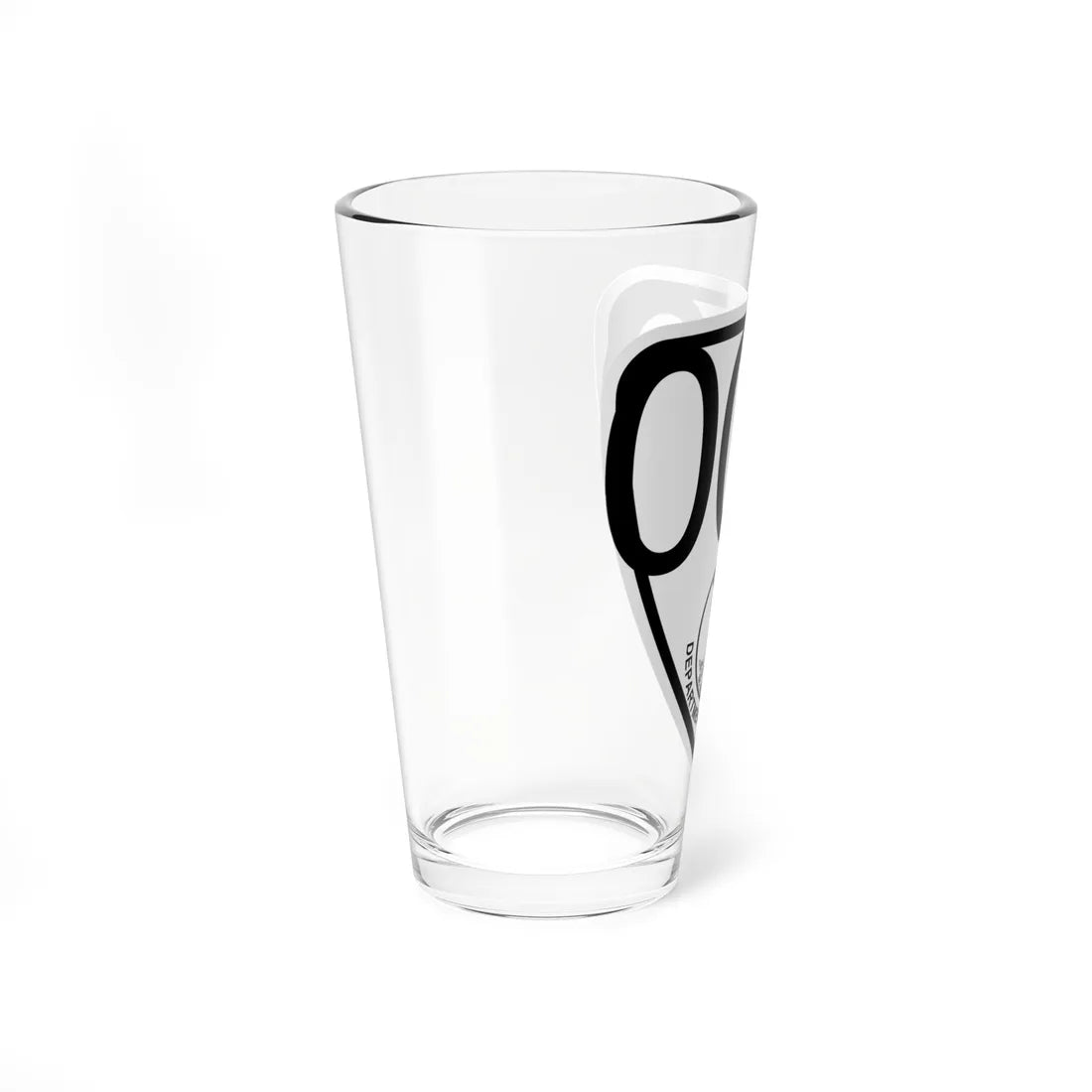 Virginia 000 1924 template (Virginia) (Road Sign) Pint Glss 16oz - Go Mug Yourself