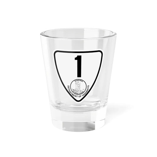 Virginia 1 1924 (Virginia) (Road Sign) Shot Glass 1.5oz 1.5oz - Go Mug Yourself