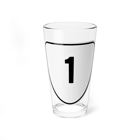 Virginia 1 1956 (Virginia) (Road Sign) Pint Glass 16oz 16oz - Go Mug Yourself