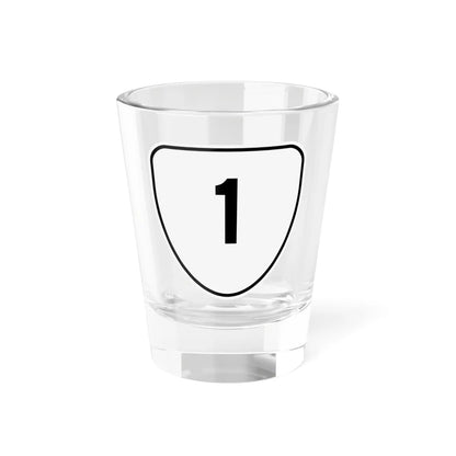 Virginia 1 1956 (Virginia) (Road Sign) Shot Glass 1.5oz 1.5oz - Go Mug Yourself