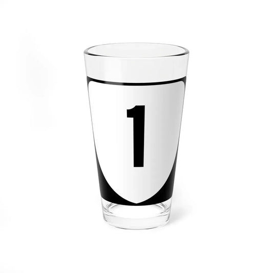 Virginia 1 (Virginia) (Road Sign) Pint Glass 16oz 16oz - Go Mug Yourself