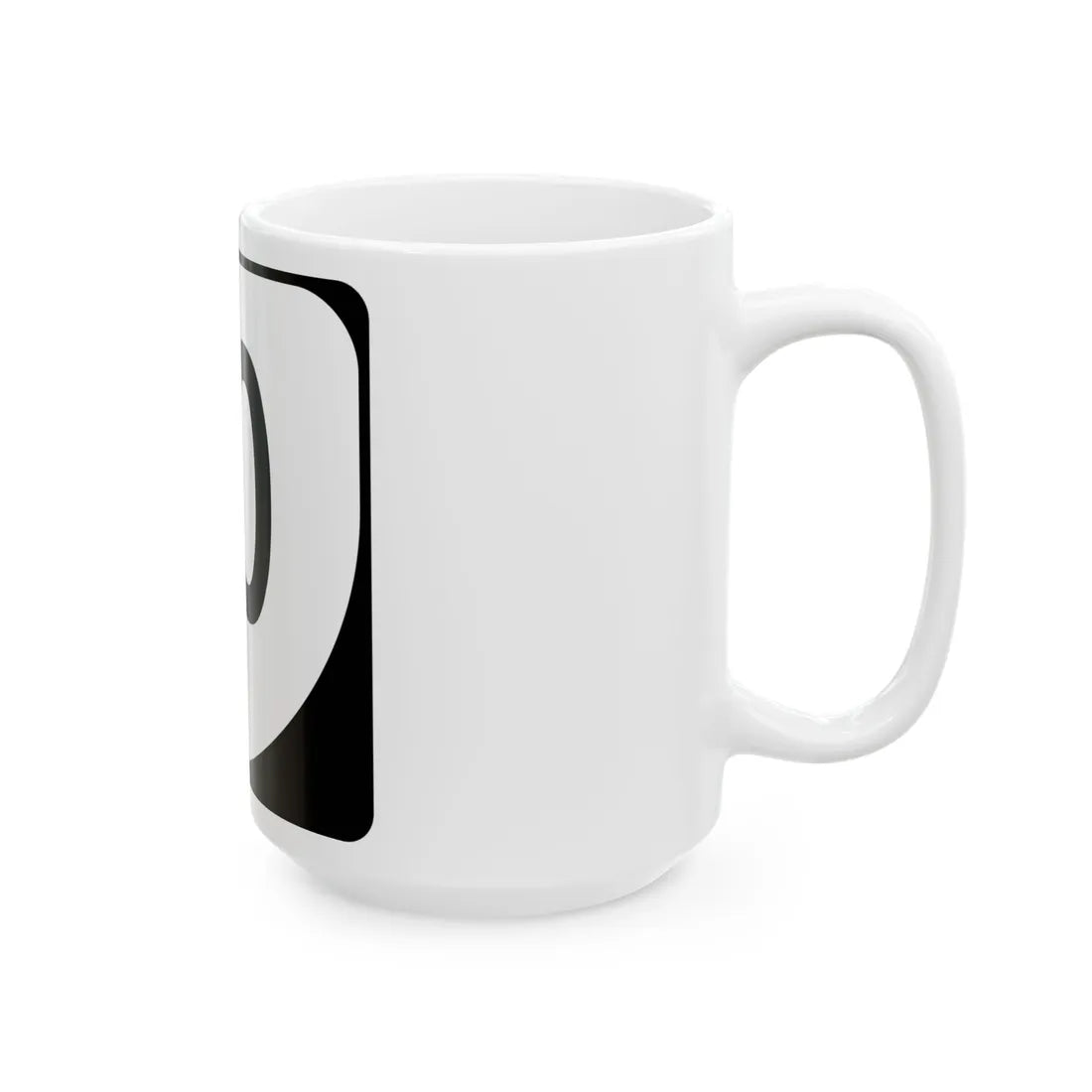Virginia 10 (Virginia) (Road Sign) White Coffee Mug - Go Mug Yourself