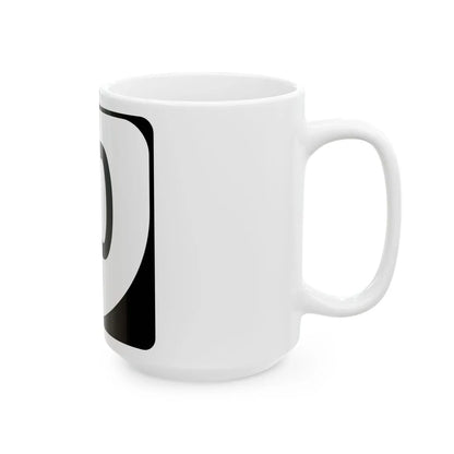 Virginia 10 (Virginia) (Road Sign) White Coffee Mug - Go Mug Yourself