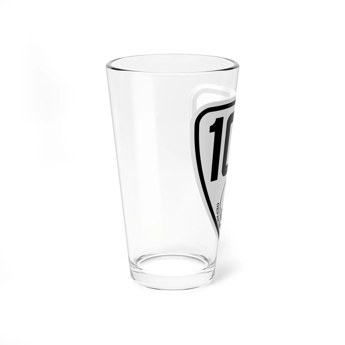 Virginia 100 1924 (Virginia) (Road Sign) Pint Glass 16oz - Go Mug Yourself