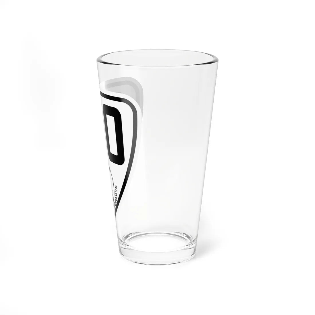 Virginia 100 1924 (Virginia) (Road Sign) Pint Glass 16oz - Go Mug Yourself