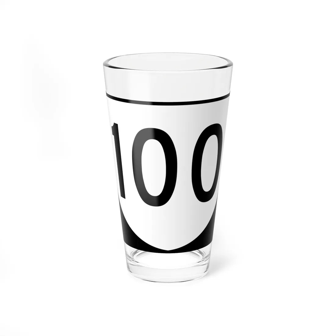 Virginia 100 (Virginia) (Road Sign) Pint Glss 16oz 16oz - Go Mug Yourself
