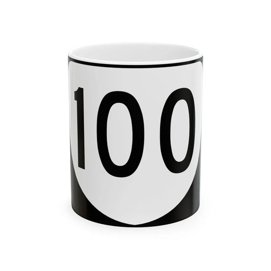 Virginia 100 (Virginia) (Road Sign) White Coffee Mug 11oz - Go Mug Yourself