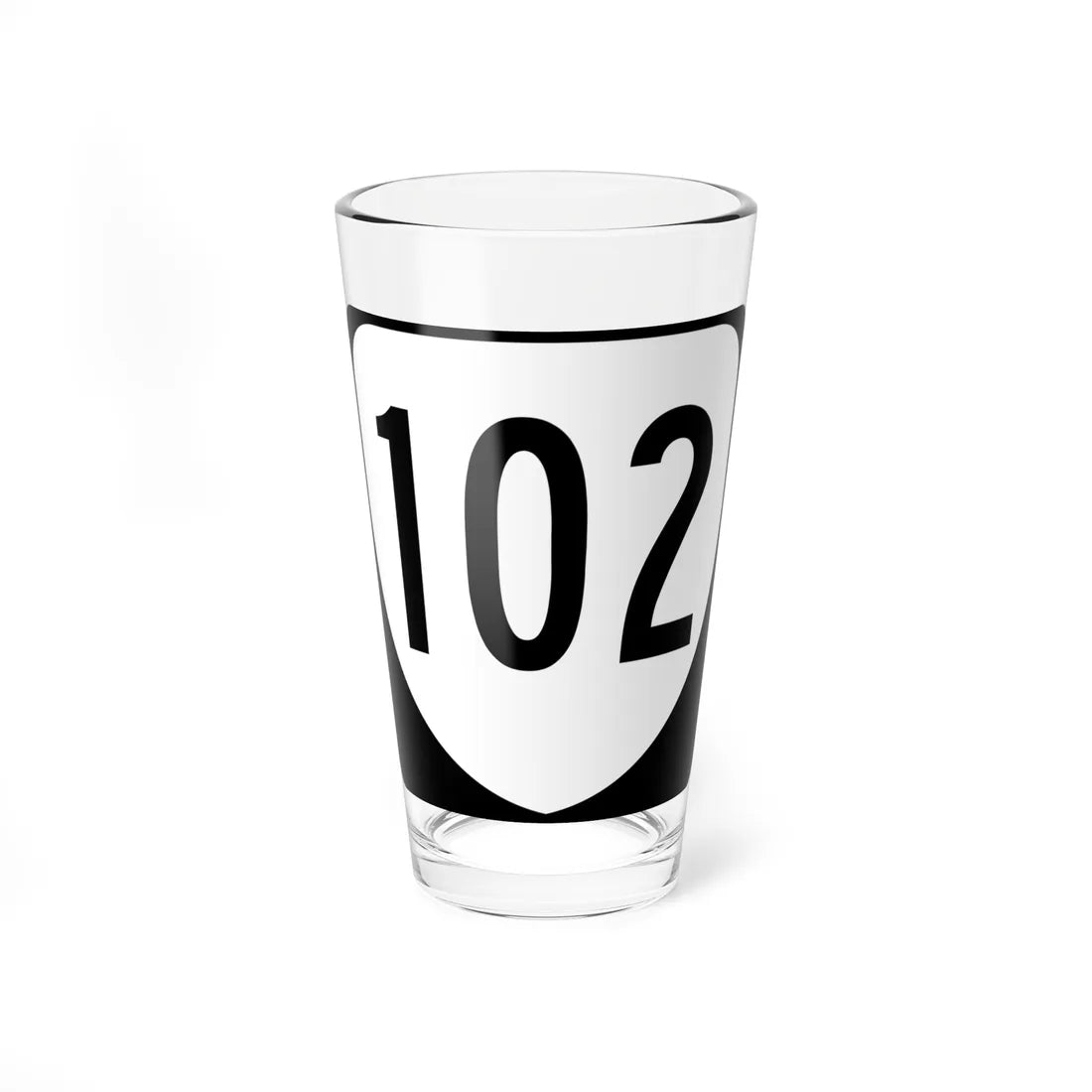 Virginia 102 1980 (Virginia) (Road Sign) Pint Glss 16oz 16oz - Go Mug Yourself