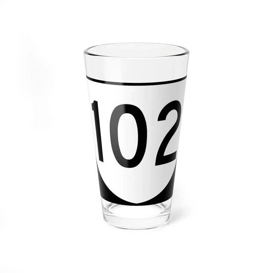 Virginia 102 (Virginia) (Road Sign) Pint Glass 16oz 16oz - Go Mug Yourself