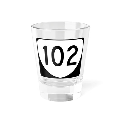 Virginia 102 (Virginia) (Road Sign) Shot Glass 1.5oz 1.5oz - Go Mug Yourself