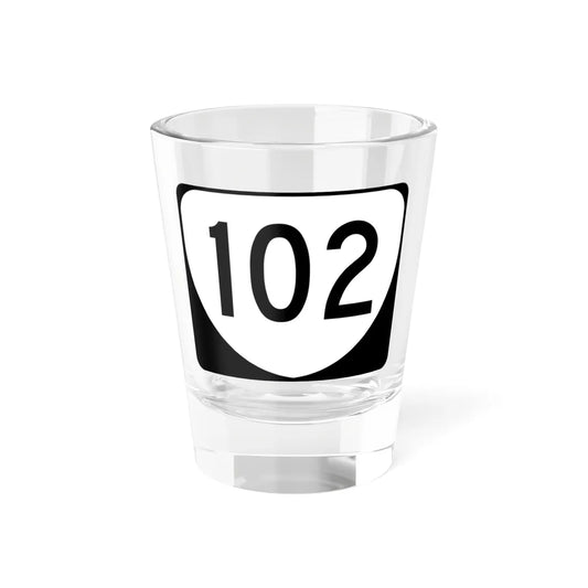 Virginia 102 (Virginia) (Road Sign) Shot Glass 1.5oz 1.5oz - Go Mug Yourself