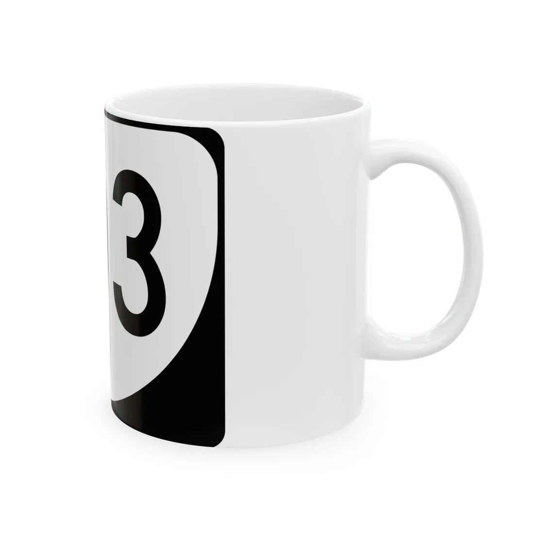Virginia 103 (Virginia) (Road Sign) White Coffee Mug - Go Mug Yourself