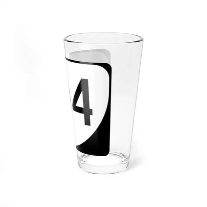 Virginia 104 (Virginia) (Road Sign) Pint Glass 16oz - Go Mug Yourself