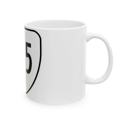 Virginia 105 1956 (Virginia) (Road Sign) White Coffee Mug - Go Mug Yourself