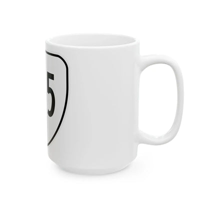 Virginia 105 1956 (Virginia) (Road Sign) White Coffee Mug - Go Mug Yourself