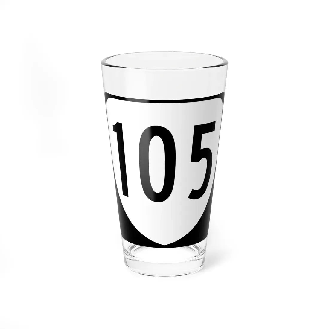 Virginia 105 1980 (Virginia) (Road Sign) Pint Glass 16oz 16oz - Go Mug Yourself