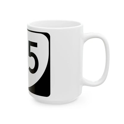 Virginia 105 (Virginia) (Road Sign) White Coffee Mug - Go Mug Yourself