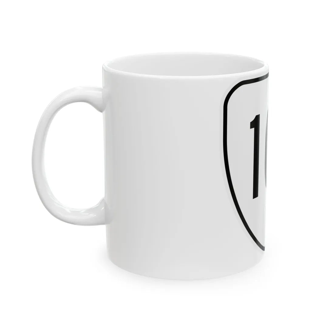 Virginia 106 1956 (Virginia) (Road Sign) White Coffee Mug - Go Mug Yourself