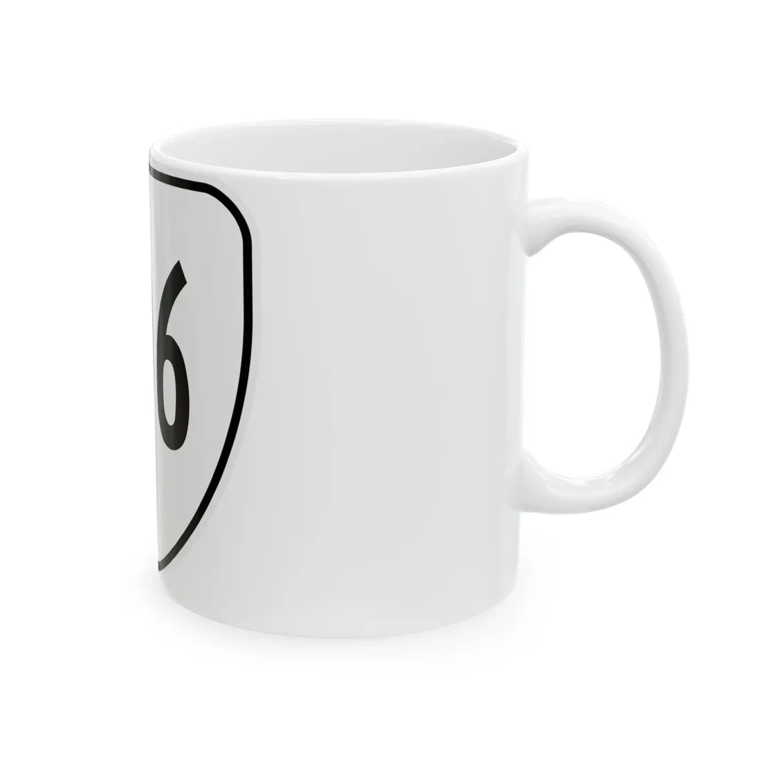 Virginia 106 1956 (Virginia) (Road Sign) White Coffee Mug - Go Mug Yourself
