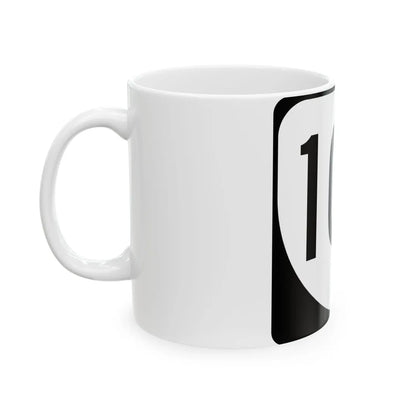 Virginia 106 1980 (Virginia) (Road Sign) White Coffee Mug - Go Mug Yourself