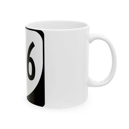 Virginia 106 1980 (Virginia) (Road Sign) White Coffee Mug - Go Mug Yourself