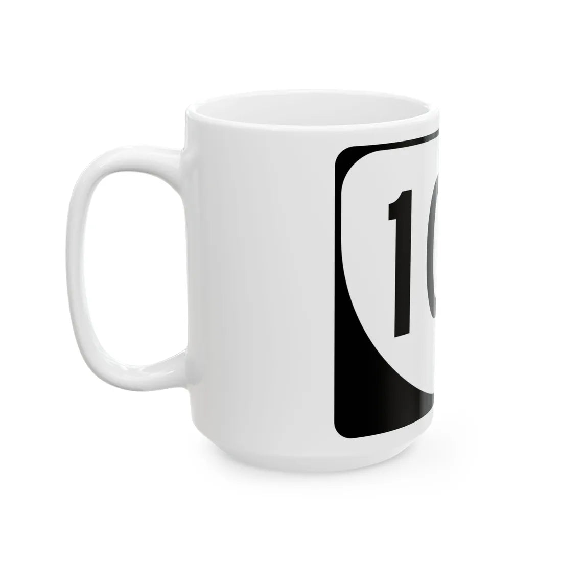 Virginia 106 (Virginia) (Road Sign) White Coffee Mug - Go Mug Yourself