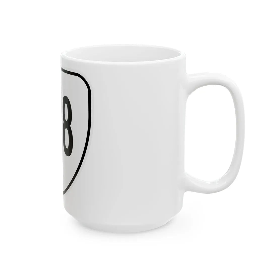 Virginia 108 1956 (Virginia) (Road Sign) White Coffee Mug - Go Mug Yourself