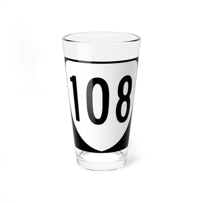 Virginia 108 1980 (Virginia) (Road Sign) Pint Glass 16oz 16oz - Go Mug Yourself