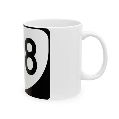 Virginia 108 (Virginia) (Road Sign) White Coffee Mug - Go Mug Yourself