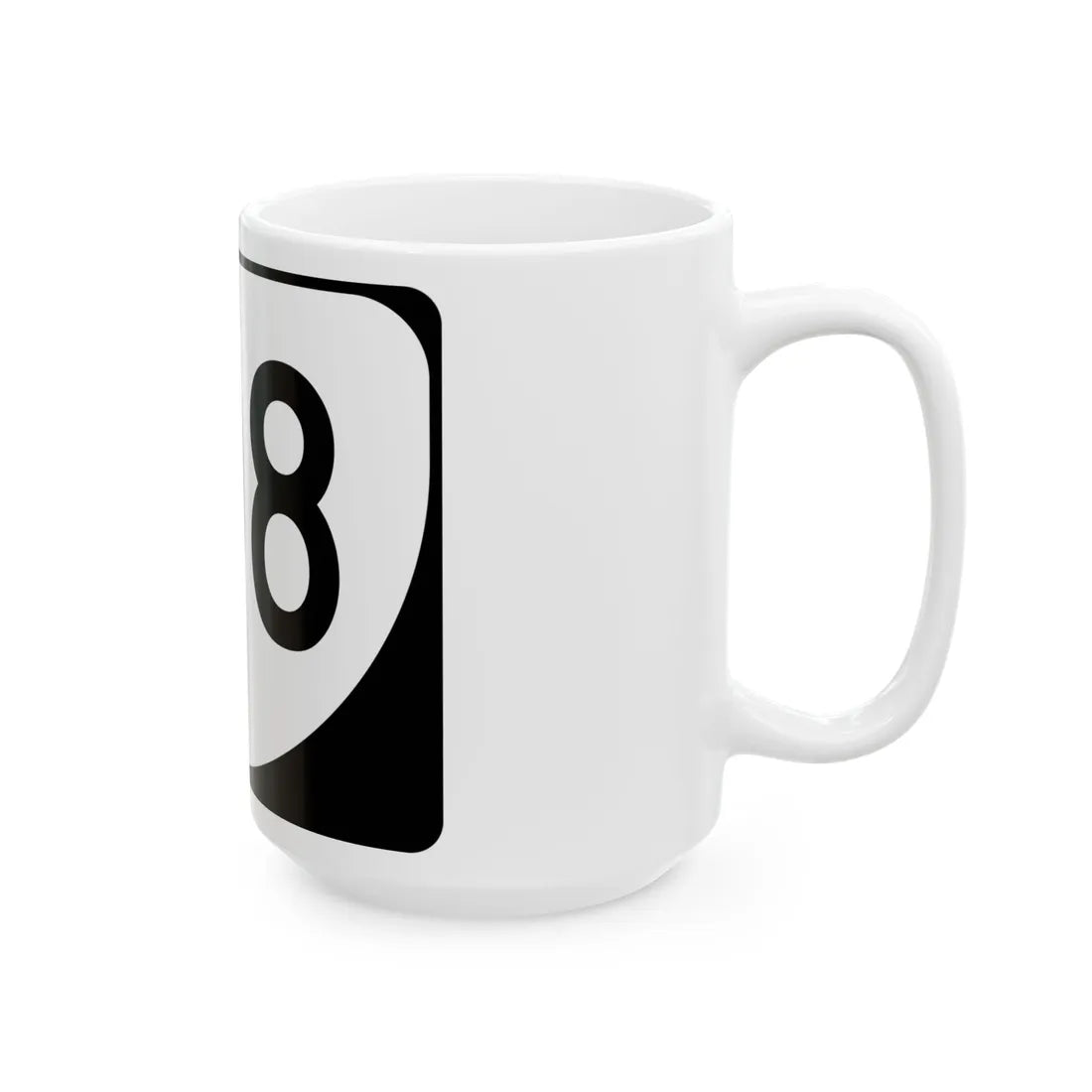 Virginia 108 (Virginia) (Road Sign) White Coffee Mug - Go Mug Yourself