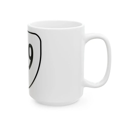 Virginia 109 1956 (Virginia) (Road Sign) White Coffee Mug - Go Mug Yourself