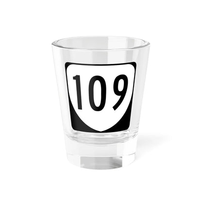 Virginia 109 1980 (Virginia) (Road Sign) Shot Glass 1.5oz 1.5oz - Go Mug Yourself