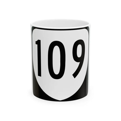Virginia 109 1980 (Virginia) (Road Sign) White Coffee Mug 11oz - Go Mug Yourself