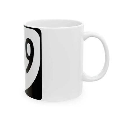 Virginia 109 1980 (Virginia) (Road Sign) White Coffee Mug - Go Mug Yourself