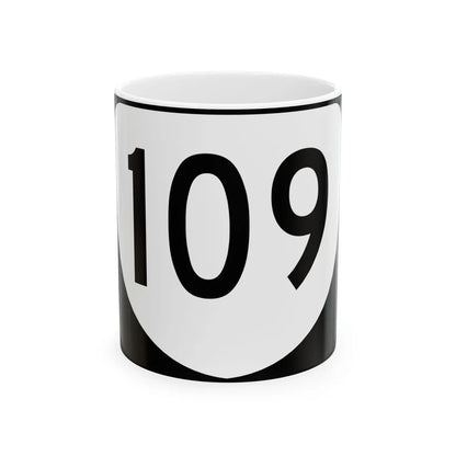 Virginia 109 (Virginia) (Road Sign) White Coffee Mug 11oz - Go Mug Yourself