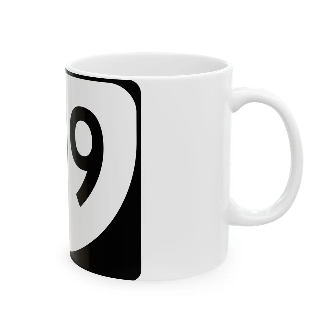 Virginia 109 (Virginia) (Road Sign) White Coffee Mug - Go Mug Yourself