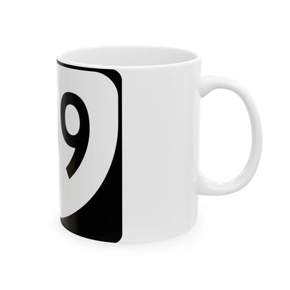 Virginia 109 (Virginia) (Road Sign) White Coffee Mug - Go Mug Yourself