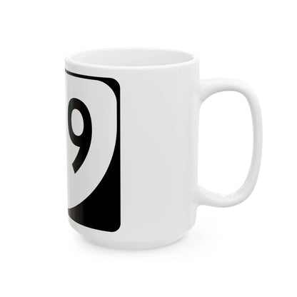 Virginia 109 (Virginia) (Road Sign) White Coffee Mug - Go Mug Yourself