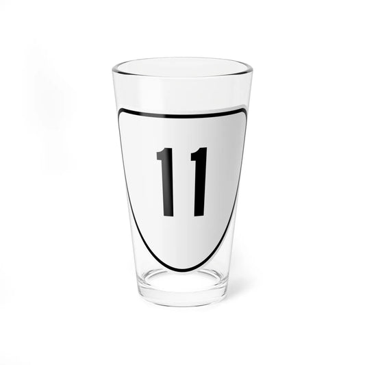 Virginia 11 1956 (Virginia) (Road Sign) Pint Glss 16oz 16oz - Go Mug Yourself