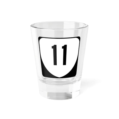 Virginia 11 (Virginia) (Road Sign) Shot Glass 1.5oz 1.5oz - Go Mug Yourself
