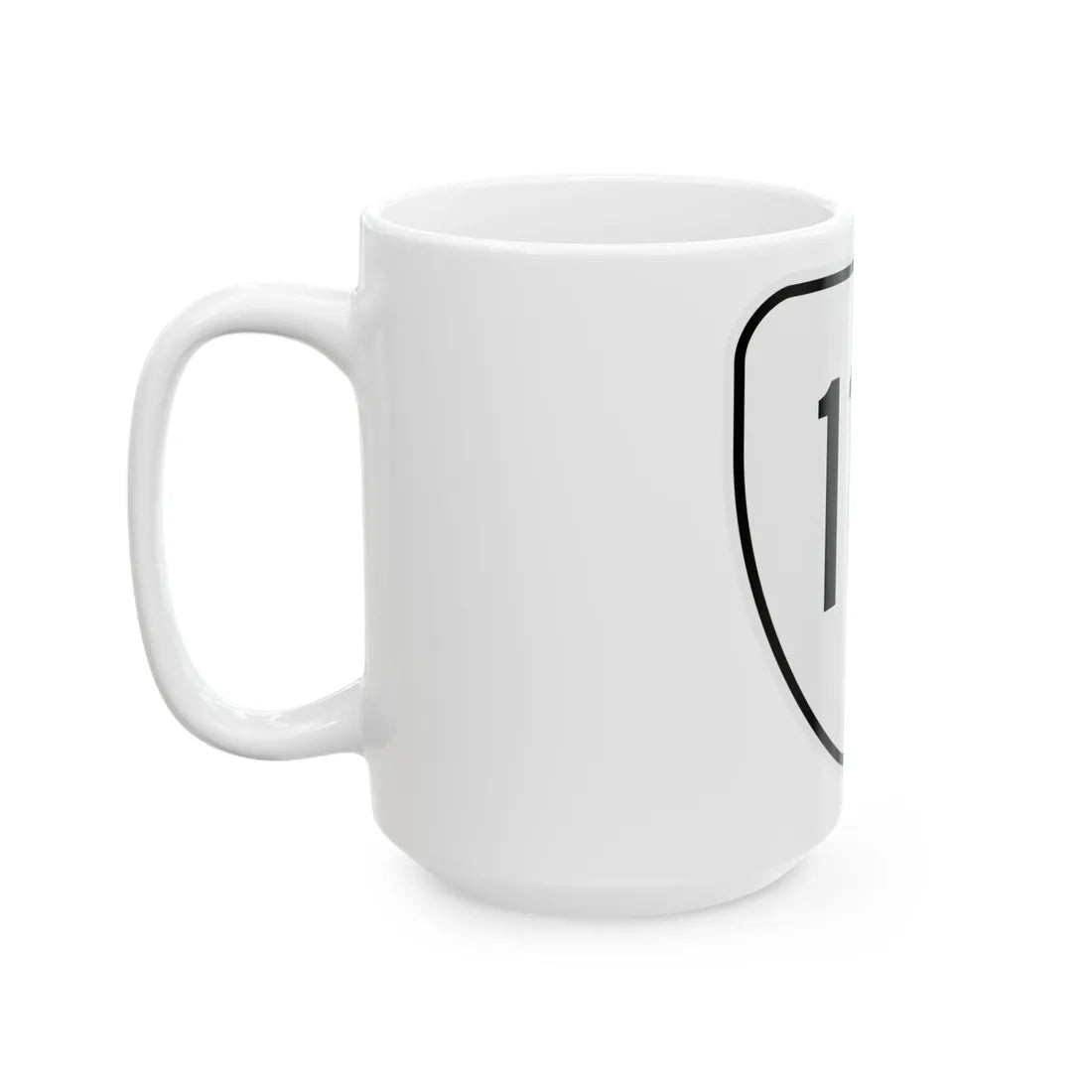 Virginia 110 1956 (Virginia) (Road Sign) White Coffee Mug - Go Mug Yourself