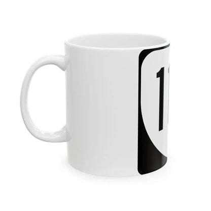 Virginia 110 1980 (Virginia) (Road Sign) White Coffee Mug - Go Mug Yourself